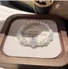 Pulsera de Perlas Fresca y Limpia Estilo Francés con un Hermoso Acabado de Alta Gama, Diseño Moderno y Versátil para Mujer