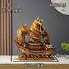 Ornamento de Vela de Navegação Suave Decoração de Escritório Sala de Estar em Casa Entrada Decoração de Armário de Vinho Presente de Inauguração Mudança