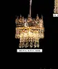 Novo Salão de Casamento Adereços de Ferro Lâmpada Prateada Eletrogalvanizada Lâmpada de Teto de Cristal Iluminação Adereços de Casamento Lustre de Corrente de Cristal