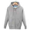 Sudadera con capucha y cremallera de otoño e invierno para hombre y mujer, chaqueta deportiva casual holgada, uniforme de grupo con logo personalizado, ropa de trabajo