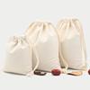 Bolsa de Lona Saco de Farinha 260g Algodão Vela Cordão Saco de Armazenamento Saco de Embalagem de Arroz Chá Saco de Grãos Imprimível