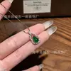 Venta al por mayor del fabricante Colgante de Calabaza de Jade Natural Xiaohongshu con Incrustaciones de Plata S925, Joyería Fina para Mujer de Nuevo Estilo Chino