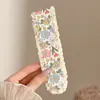 Pinza para el Cabello Infantil de Ala Ancha con Diseño Floral para Niñas, Diadema No Dañina, Pinza para Flequillo, Pasador, Herramienta de Peinado