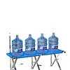 Estante Portátil Plegable para Colgar Ropa, Engrosado, Multifuncional, Conveniente y Flexible para Puestos de Mercados Nocturnos