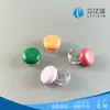 Plástico Transparente Mascarilla Labial Crema Brillo de Labios Transparente Tarro de Crema para Ojos Loción Crema para Ojos Procesamiento Popular Muestra Personalizada