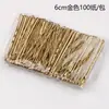 Clip de una palabra negro simple coreano para cabello embolsado Pinza para el cabello Femenina Linda Cabeza de Celebridad de Internet Pinza Ondulada Accesorios para el Cabello Venta al por Mayor