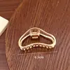 Versión coreana del clip de metal rojo de internet, clip de tiburón, pinza para el cabello, adorno para la cabeza femenino, accesorios para el cabello, aleación, adulto, amor, pinza para el cabello, venta al por mayor