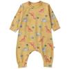 2022 Lycra Cepillada Animal de Dibujos Animados Niños Pijama de una Pieza Suministro Venta al por Mayor Bebé Ropa de Otoño Categoría a Algodón Puro Lunares