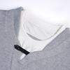 Ropa para Hombre North Boundary Marca de Moda Americana Verano 2025 Nuevo Camiseta de Manga Corta de 300g con Hebilla en el Cuello Falso de Dos Piezas para Hombre