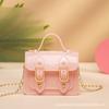 2023 Nova Bolsa de Gelatina de PVC Feminina bolsas femininas Sudeste Asiático Comércio Exterior Bolsa Pequena Bolsa Cambridge de Gelatina Feminina