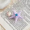 Pinzas Dulces con Lazo para el Cabello de Niñas, Pasadores Exquisitos de Alta Gama, Pinzas Lindas de Dibujos Animados para Flequillo de Niñas, Accesorios Versátiles para el Cabello