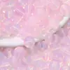 Cuentas redondas de 10 mm bañadas en color proteína, de color sólido, para pulsera de cuentas hecha a mano, accesorios para cadena de teléfono móvil, cuentas sueltas