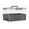 Caja a Prueba de Humedad para Cámara Lente Almacenamiento SLR Aislamiento Térmico Deshumidificación Caja de Almacenamiento Gran Capacidad Plástico Transparente Caja de Almacenamiento Sellada