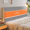 Funda de cabecera de cama de tela con todo incluido, funda de cabecera de cama suave, funda de cabecera de cama simple y moderna de estilo europeo, funda protectora de cama de 1,8 m y 1,5 m