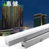 Luz LED Lineal Impermeable para Exteriores 512 Controlada Externamente a Todo Color 12W Iluminación de Pared Exterior Luz de Contorno Luz de Carrera Tubo para Barandilla