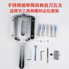 Marceneiro Portátil Dois-Em-Um Molde de Ranhura Conector Suporte de Posicionamento para Ranhura Conector de Móveis Máquina de Ranhura