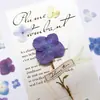 Funda de Teléfono de Resina con Flor de Hortensia, Marco de Fotos con Flor Prensada de Espécimen de Enseñanza Botánica, Materiales de Flores Prensadas, Arte de Flores Prensadas DIY