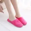 Nuevas Pantuflas de Felpa para Interior para el Hogar Otoño e Invierno Suelo de Madera Cálidas EVA Postparto Algodón Cixi