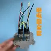 Piezas de repuesto para motor de puerta enrollable eléctrica: relé, limitador, balasto, bobina, disco de freno, capacitor, engranaje
