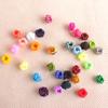 Bola de piña tejida a mano hebilla de piña nudo de botón nudo de piña pulsera collar cuerda hebilla de cierre accesorios de joyería diy al por mayor