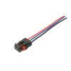 Conector de alimentación de pulso para luz trasera de coche y motocicleta DJ7039A-2.8-21 con terminal 3p