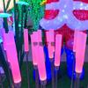 Lámpara LED de exterior con enchufe, barra acrílica luminosa de 1 metro de alto, barra acrílica esmerilada, color opcional