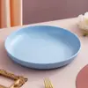 Amazon Conjunto de Tigela para Sopa, Prato e Copo de Palha de Trigo Estudante Doméstico Faca, Garfo, Colher, Hashis Portáteis Utensílios de Mesa Presente