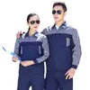 Ropa de trabajo de manga corta de verano, traje de hombre de algodón fino, soldador de manga larga, ropa de fábrica de reparación de automóviles, ropa de protección laboral en stock