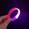 Nuevo Pulsera Ancha Decorativa Luminosa para Niños Joyería Pulsera Fluorescente de Burbujas Se Puede Personalizar con Logo para Promocionar Juguetes y Regalos