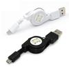 Para Teléfono Móvil Android Cable de Datos Retráctil Cable de Datos USB para Teléfono Móvil HTC Xiaomi V8 Cable de Carga USB