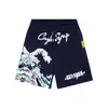 Dropshipping Transfronterizo 2026 Primavera/Verano Nuevo Estilo Que Es Estampado de Letras Casual Holgado Pantalones Cortos Unisex Pantalones Cortos de Playa