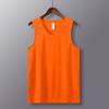 Camiseta sin mangas deportiva de secado rápido para competición, chaleco suelto para adultos y niños, tops familiares con logo estampado, casual