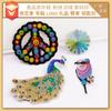Suministro de comercio exterior, bordado de aves, flores y mariposas, pasta de tela, venta al por mayor, parche de bordado, bordado tridimensional, bordado por computadora, producción y venta