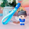 Figuritas de llavero de goma blanda de anime de dibujos animados, colgantes para mochila, accesorios para bolsos, pequeños adornos, al por mayor en stock para tiendas