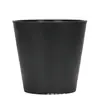 Vasos para Mudas de Jardinagem Feitos de Plástico Pp Preto Fosco, Versão Espessada, Vasos Decorativos Versáteis para Interior e Exterior de Mesa