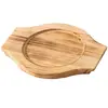 Base para olla de arena, olla caliente, olla para arroz, aislamiento térmico, base de madera, tabla de madera, base para olla de piedra, placa de hierro, bandeja de madera, base para olla antiquemaduras, bandeja inferior, base para placa de horneado