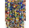 5-8mm Piedra Natural Cristal Rosa Cristal Amatista Ágata Granate Cuentas Largas Irregulares Accesorios DIY Grava