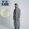 Impermeable de Peva de una sola pieza con ala grande, no desechable, de cuerpo completo, a prueba de tormentas, empaquetado individualmente, impermeable perfumado