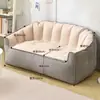 Sofá preguiçoso tatami sofá-cama duplo para apartamentos pequenos, adequado para dormir, estilo ins, para imóveis de aluguel, puff sofá pequeno