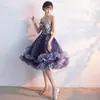 Vestido de Noche para Banquete 2026 Nuevo Estilo Coreano Elegante Vestido de Fiesta para Socialité Venta al por Mayor Dropshipping