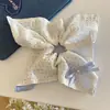 Goma para el pelo azul para mujer, tamaño grande, alta elasticidad, nuevo y elegante accesorio para el pelo de alta gama 2025