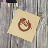 Bolsa de papel para Jianbing Guozi Bolsa de empaque para Jianbing papel kraft engrosado Jianbing de granos múltiples bolsa de papel a prueba de aceite 500 piezas