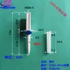 Conector de plástico tipo torre para tubo, aguja, tubo blando, conector recto, aguja perforadora de botella, resistente a la corrosión, dispositivo de acceso Luer