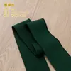 Cuello de Borde Elástico Acanalado Tejido de Punto Empalmado de una Sola Capa con Puños Extensos de Polo con Hilo Cuello Plano de Máquina
