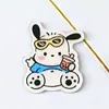 Perro Pita Dibujo Animado Lindo Broche Acrílico Venta al por Mayor Decoración para Bolsas Insignia Personalizada para Estudiantes Parche Abalorios
