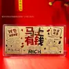 Oro Puro 999 Billetes de Oro Shuibei Sobres Rojos Billetes Conmemorativos Tienda Apertura Festival Qixi Evento Regalos Promocionales