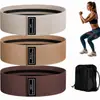 Banda de resistencia para yoga para levantar glúteos, anillo para moldear glúteos, anillo de resistencia para entrenamiento de fuerza de sentadillas, herramienta para moldear piernas para uso en casa, banda elástica