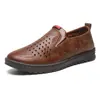 Sapatos Masculinos de Couro 2026 Novos Tendência Negócios Masculino Solado Macio High-End Esportivo Moda Respirável Casuais