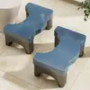Taburete de Pie para Inodoro Moderno Minimalista Engrosado para Defecar Baño Adulto Resistente Artefacto para Ponerse en Cuclillas Engrosado