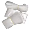 Sacos Plásticos de Embalagem Planos com Boca Plana de Baixa Pressão Semi-Transparentes Po Feitos Sob Medida Sacos Plásticos Semi-Transparentes Po à Prova de Umidade Boca Plana Atacado